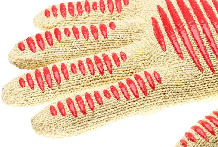 Actual product image Rosenstein & Söhne 3in1 safety glove, heat and cut protection, anti-slip pads (One size)