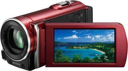 Produktbild Sony HDR-CX115, FullHD Flash Camcorder, 25x Zoom, Rot