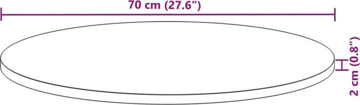 Productafbeelding VidaXL Azuur Kust (70 x 2 cm)
