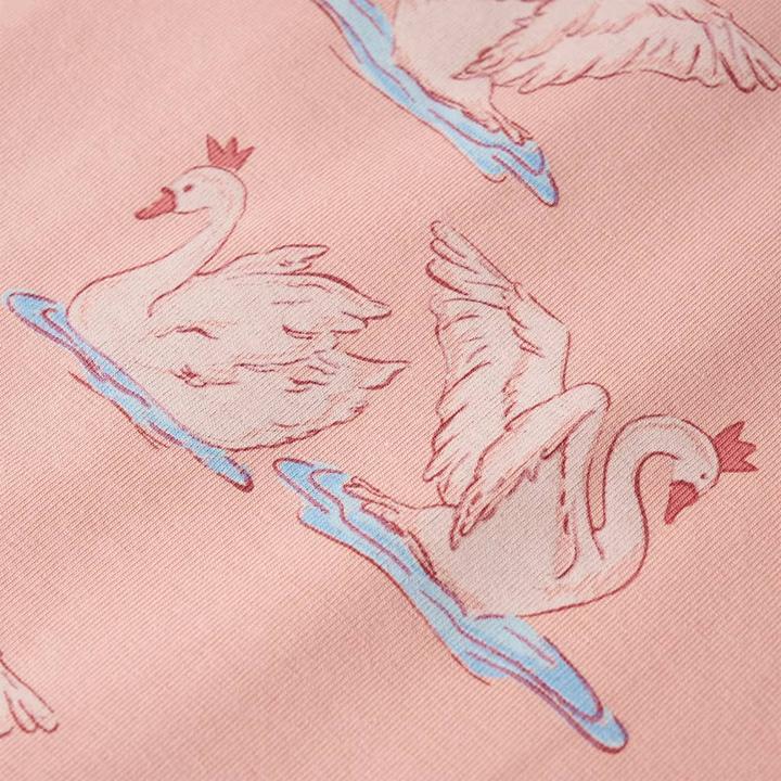 Produktbild VidaXL Kinderpyjama mit Langen Ärmeln Hellrosa 104,Material: 95 (104)