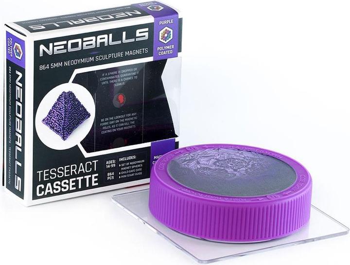 Image du produit Neoballs Cassette d'aimants à sphère violette- Tesseract