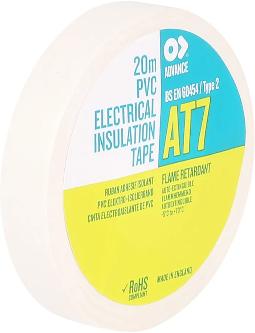 Produktbild Advance Tapes AT7 PVC Isolierband Weiss