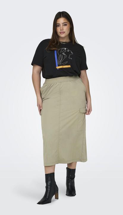 Actual product image Only High Waist Curve Long Skirt Skirt (52)