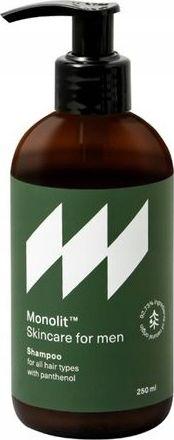 Monolith Skincare For Men Shampoo shampoo for men with panthenol for all hair and scalp types (250 ml, Flüssiges Shampoo)