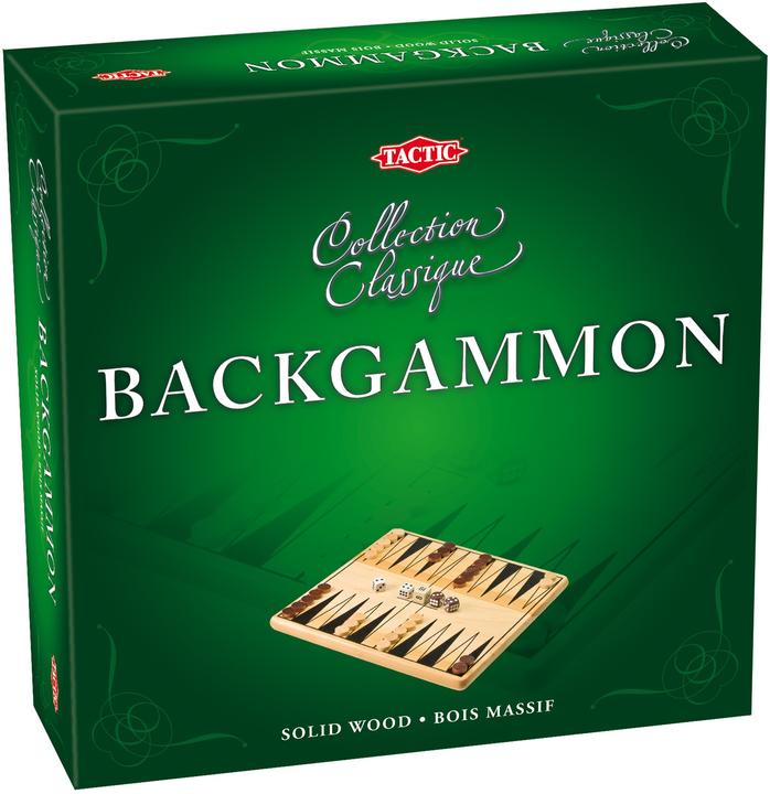Actual product image Tactic Backgammon (German)