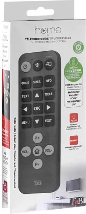 Produktbild T'nB Universalfernbedienung Easy (Universal Fernbedienung, Infrarot)