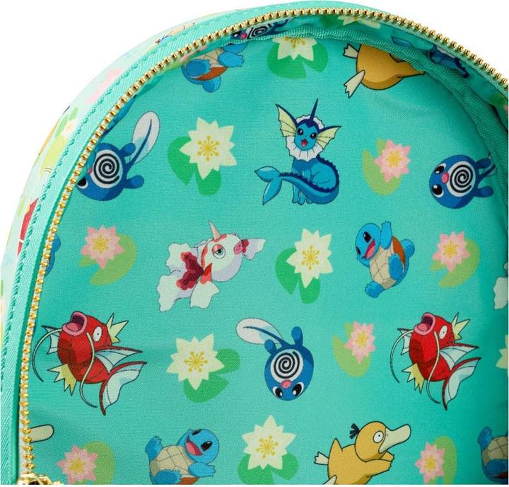 Actual product image Loungefly Pokemon by Mini Rucksack Water Type