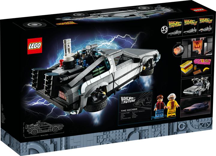 Produktbild LEGO Zeitmaschine aus Zurück in die Zukunft (10300, LEGO Icons, LEGO Seltene Sets)