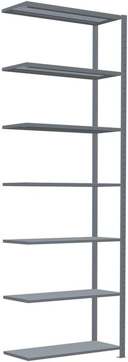 Stecksystem Anbauregal MULTIplus250 mit Kreuzstrebe