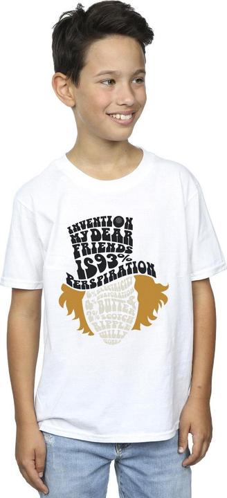Produktbild Willy Wonka & the Chocolate Factory Willy Wonka Typed Head TShirt Jungen (140, 146)