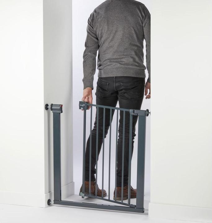 Produktbild Safety 1st - SF1 Easy Close - Metal Wood Effect - 73-80cm, extendable to 136cm (73 cm)