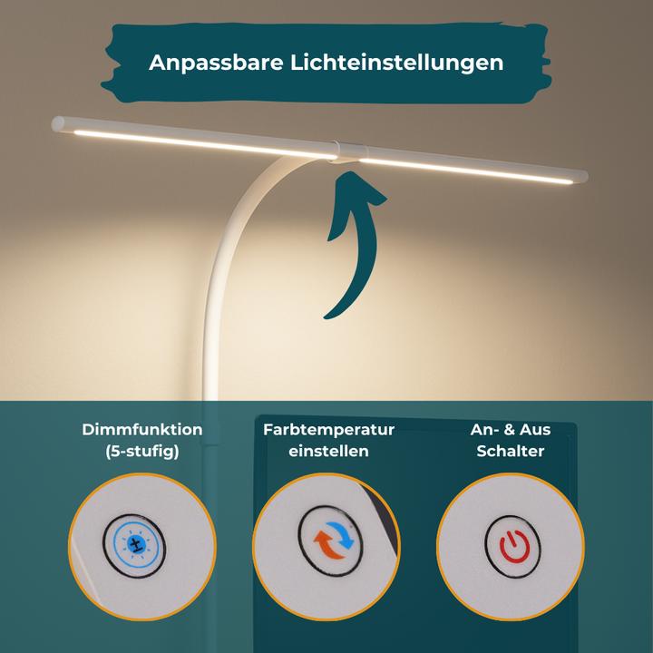 Image du produit Luxula Lampe de bureau LED (800 lm)