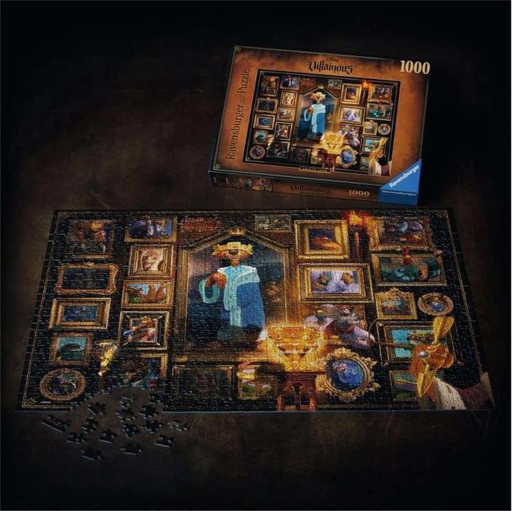 Actual product image Ravensburger Disney Villainous King John (1000 pieces)