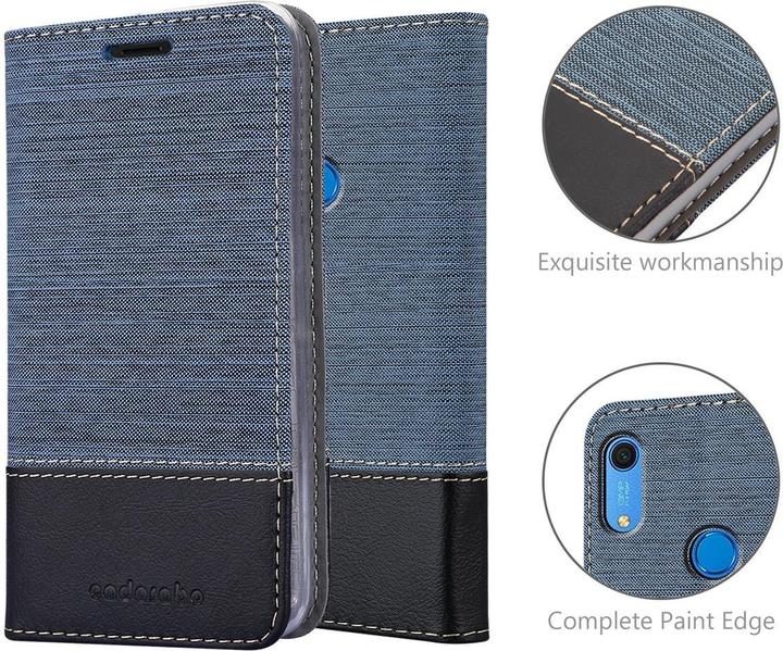 Image du produit Cadorabo Couverture look jeans Book (Huawei Y6s)