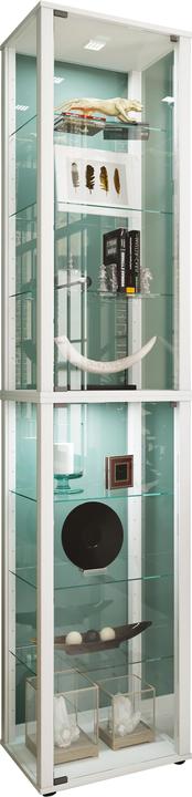 Actual product image VCM Collection stand display case wood glass Kavis XL (227 x 50 x 38 cm)