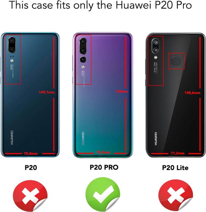 Actual product image Nalia Cell phone case (Huawei P20 Pro)