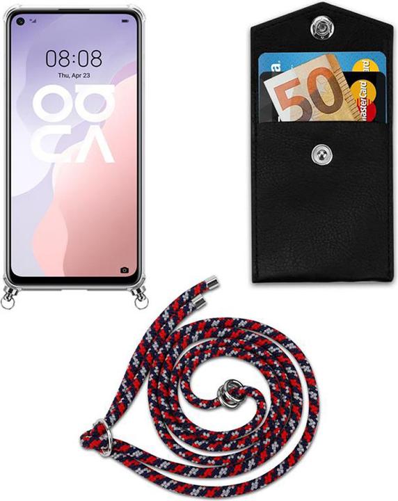 Produktbild Cadorabo TPU Handy Kette SILBER Cover