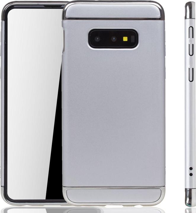 Actual product image König Design Mobile Phone Cover for Samsung Galaxy S10e Protective Case Backcover Bumper Cases Silver (Samsung Galaxy S10e)