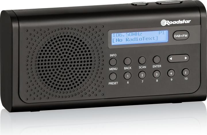 Image du produit Roadstar TRA-300D+/BK (DAB+ DAB, FM)