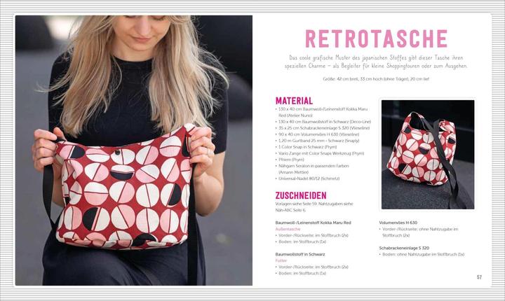 Produktbild Trendige Taschen nähen (Deutsch, Stefanie Benz, 2023)