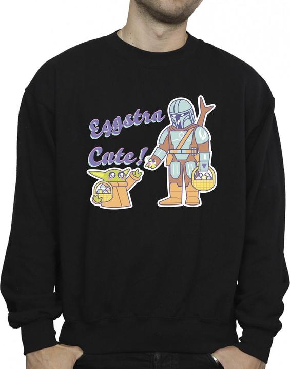 Produktbild Star Wars The Mandalorian Eggstra Cute Grogu Sweatshirt (M)