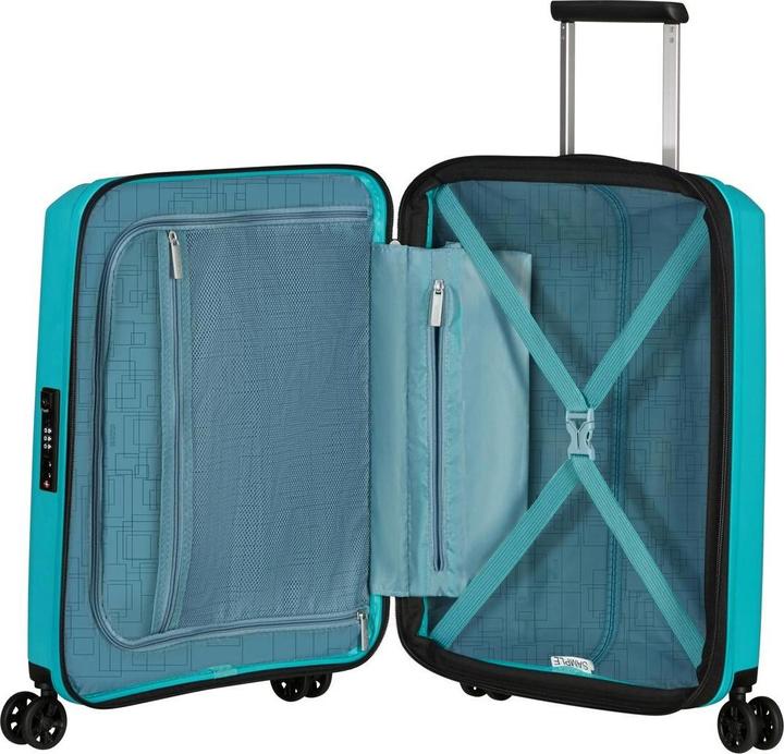Image du produit American Tourister Valise de voyage Aerostep 36 L, Turquoise Tonic (36 l, Bagage à main (jusqu'à 50l))