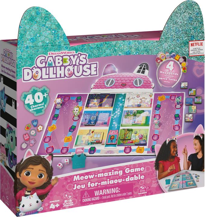 Actual product image Spin Master Gabby's Dollhouse Meowmazing (German, French, Italian, English)
