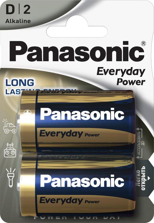 Actual product image Panasonic Everyday Power (2 pcs., D)
