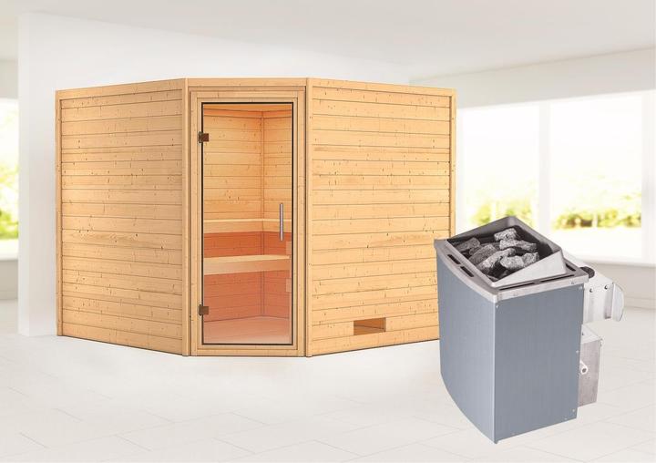 Produktbild Karibu Leona ohne Dachkranz (9 KW interne Steuerung)