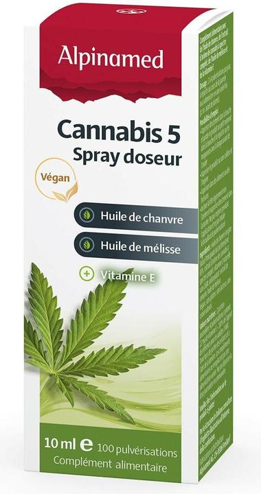 Immagine prodotto Alpinamed Cannabis 5 (1 Pezzo/i, Getto vaporizzato, 100 g)