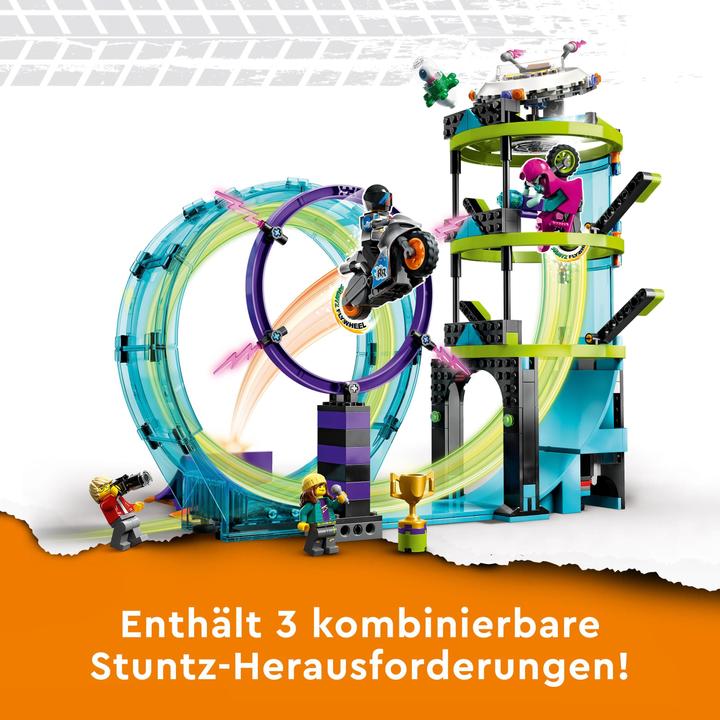 Produktbild LEGO Ultimative Stuntfahrer-Challenge (60361, LEGO City)