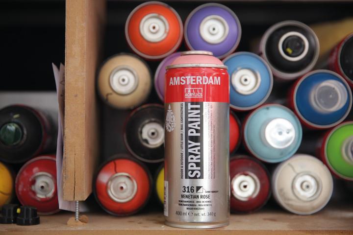 Actual product image Amsterdam Spray paint (Permanent green Dark, 400 ml)