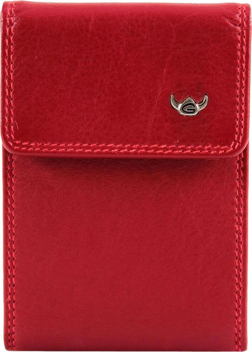 Actual product image Golden Head Polo RFID credit card holder leather 12 cm