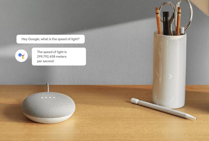 Actual product image Google Nest Mini (Google Assistant, IFTTT)