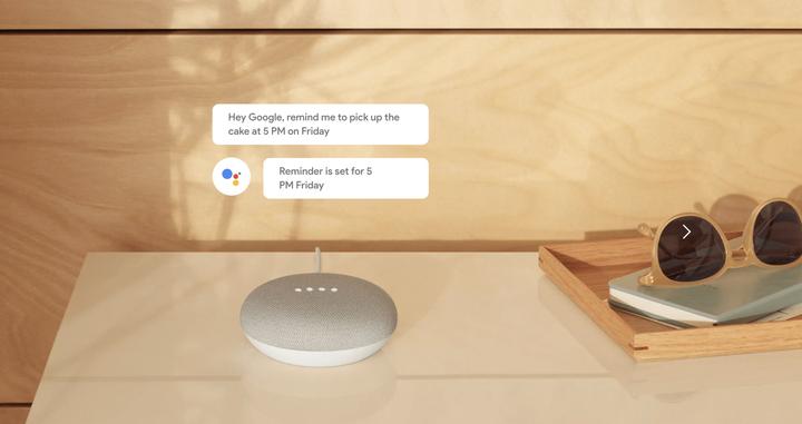 Actual product image Google Nest Mini (Google Assistant, IFTTT)