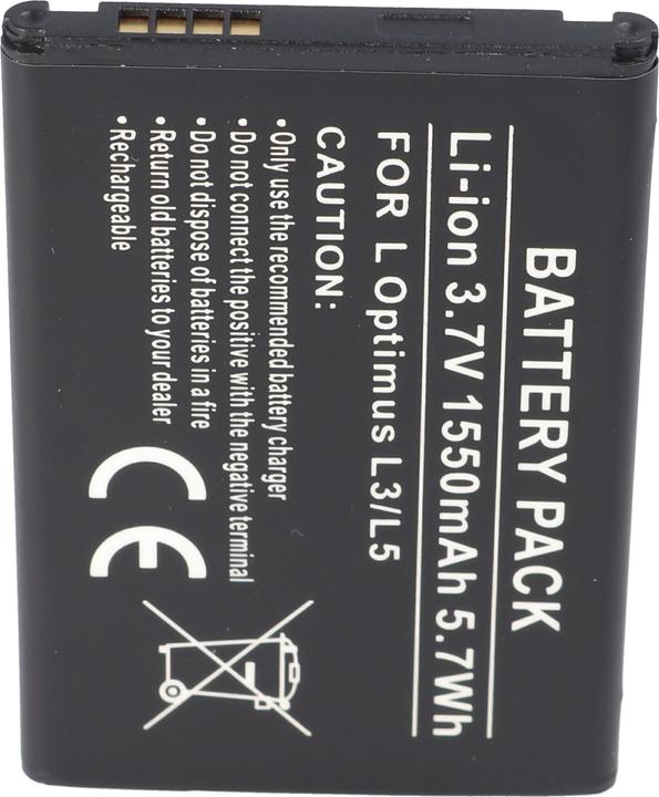 LG Optimus L3 battery, Optimus L3 Dual
