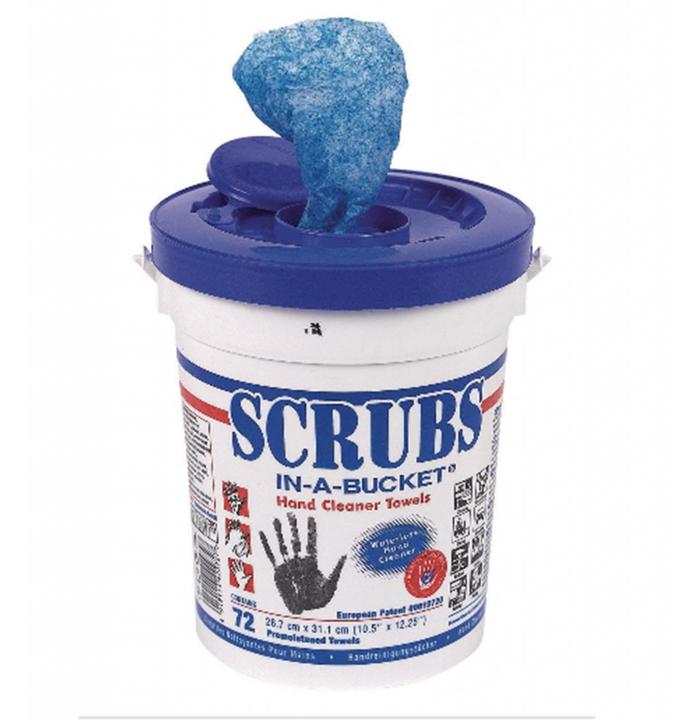 Actual product image Scrubs Antibacterial cleaning wipes (1 pcs.)