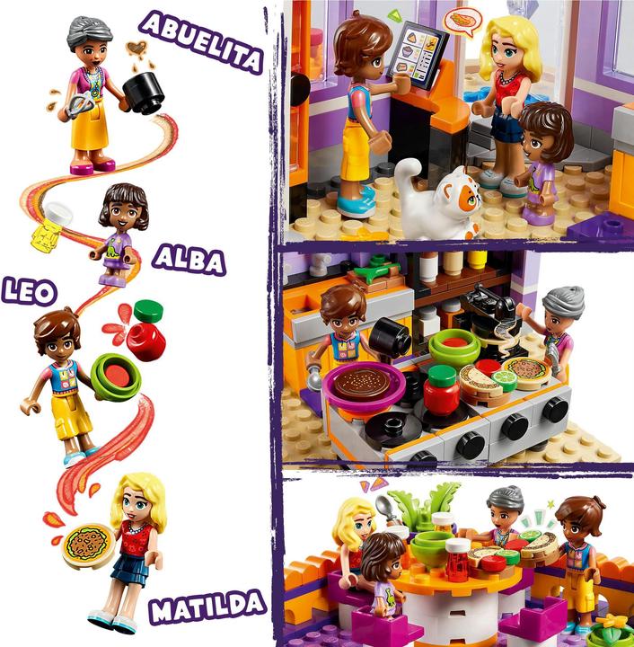Produktbild LEGO Heartlake City Gemeinschaftsküche (41747, LEGO Friends)