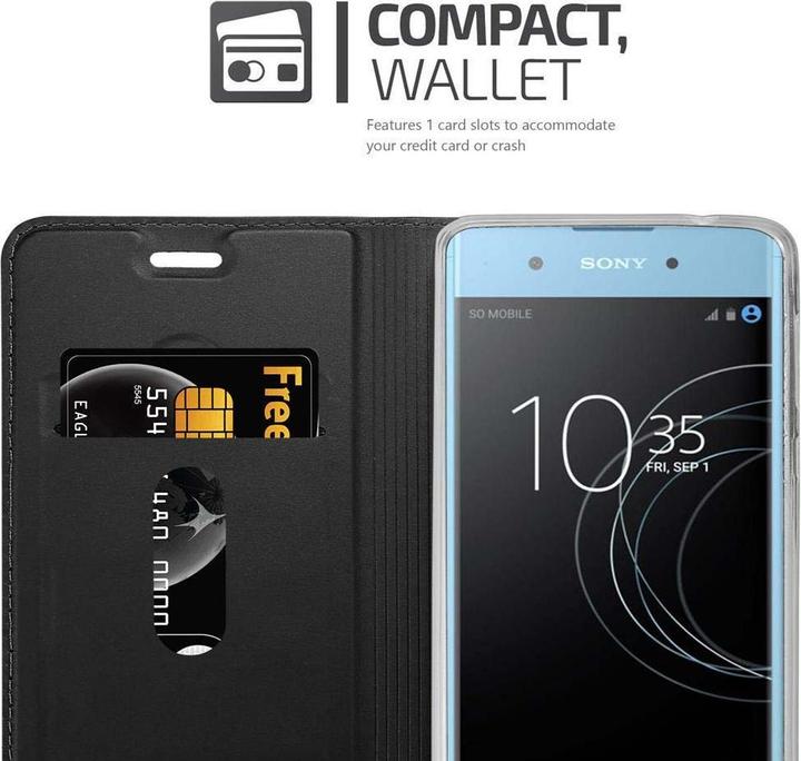 Actual product image Cadorabo Book Classy Style Cover (Sony Xperia XA1)