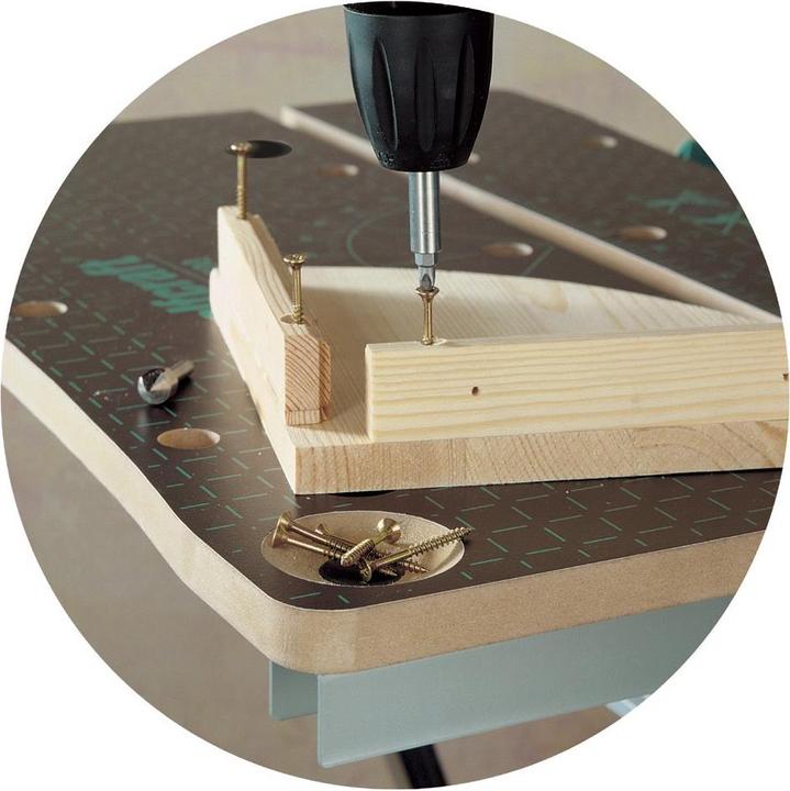 Actual product image wolfcraft Spann- und Arbeitstisch MASTER 600 (53 cm, 65 cm)