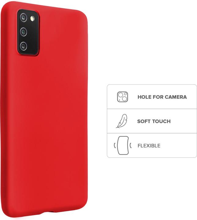 Produktbild SBS Rainbow Case Samsung A03s red color (Samsung Galaxy A03s)