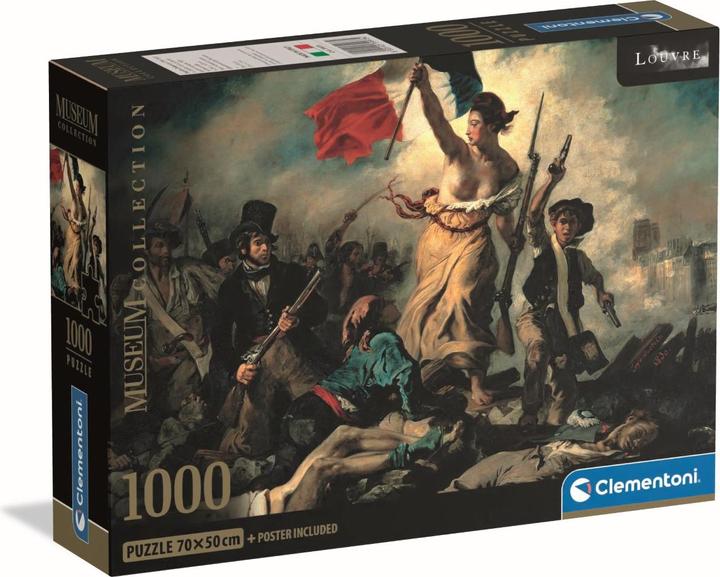 Immagine prodotto Clementoni Puzzle 1000 Museo della Libertà che guida il popolo