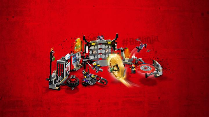 Produktbild LEGO Hauptquartier der Motorradfahrer (70640, LEGO Ninjago)