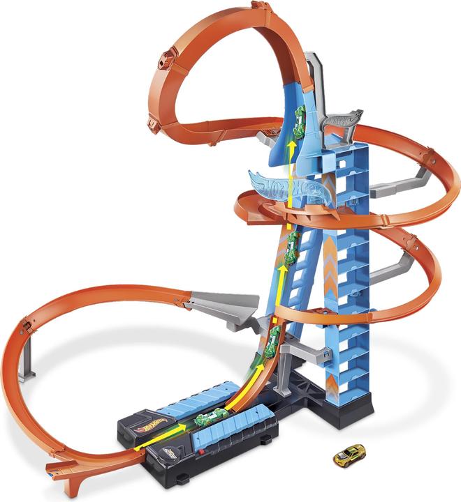 Hot Wheels Tour de contrôle Sky Crash