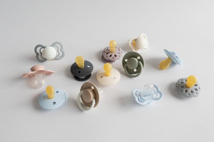 Actual product image Bibs Supreme silicone dummy (pack of 2), Blush & Ivory (size 2, 6-36M) (2 x, 6 - 12 M.)