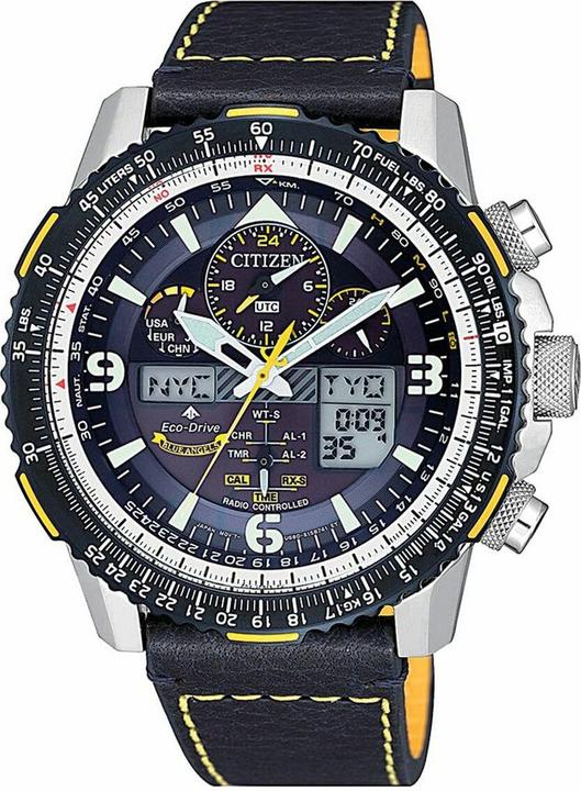 Produktbild Citizen JY8078-01L Promaster-Sky Blue Angels (Digitaluhr, Analoguhr, 45 mm)