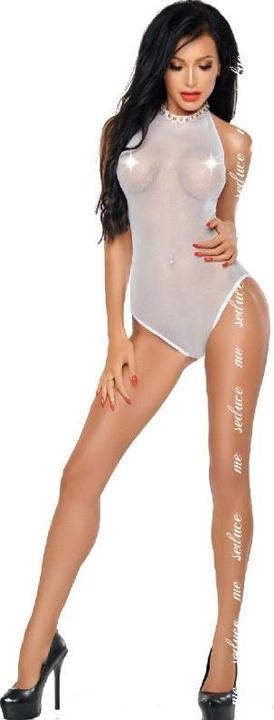 Actual product image Me Seduce Me-Seduce Mona Teddy White L / XL (L, XL)