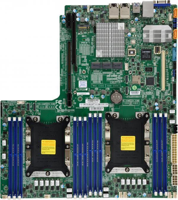 Image du produit Supermicro X11DDW-NT (Prise P, Intel C622)