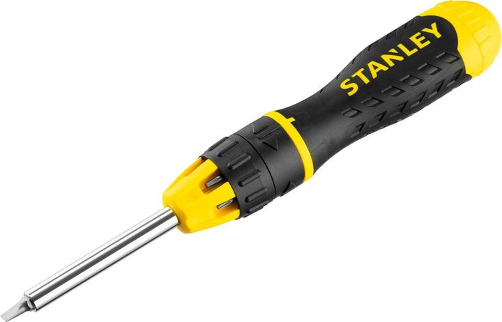 Immagine prodotto Stanley Cacciavite a cricchetto multibit (Fessura croce Phillipps (PH), Torx (TX), Cacciavite a croce PZ, Viti con testa a intaglio)