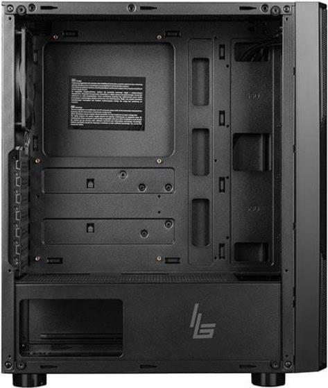 Actual product image Logic Computer case without power source Agir Mesh + Glass USB 3.0 black (ATX)